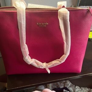 Kate Spade Hot Pink Tote
